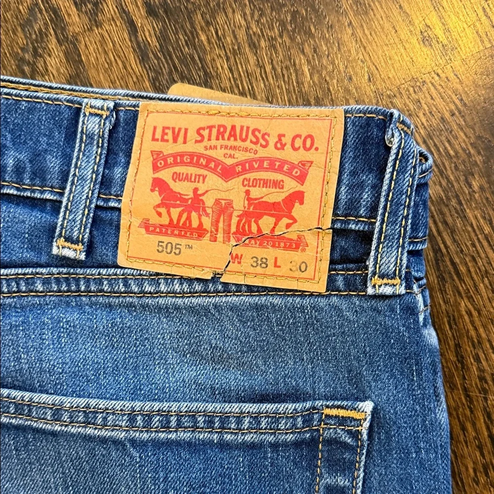 Levi’s 38x30 Classic Blue Denim Jeans new